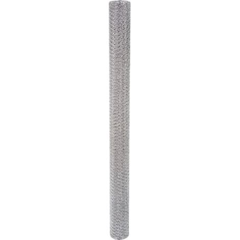 Filiac – Grillage triple torsion galvanisé 0,5mm – Maille hexagonale 25mm – Résistant aux intempéries – Pour chantiers extérieurs (1/3)