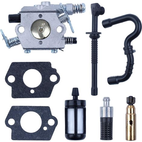 Carburatore Carb w/Guarnizioni Pompa Olio Linea Filtro Olio combustibile per Stihl 017 018 MS170 MS180 MS 170 180 Parti di Ricambio Motosega (1/5)