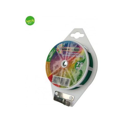 Filo di ferro piattina plastificato 75mt BlumenGarten