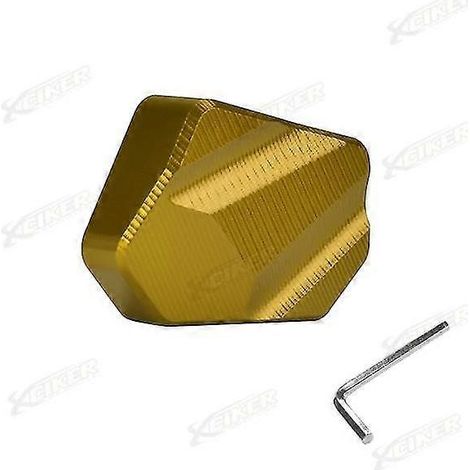 Alpha 150x/125i/250i/300i Seitenständerauflage CNC-Motorrad-Seitenständerhalterung Fußstützenvergrößerungsabdeckung – Gold (1/5)