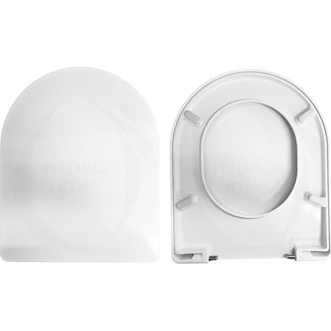 Copriwater Subway Villeroy & Boch termoindurente Soft Close avvolgente bianco (1/4)