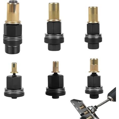 Stück manuelle Nietmuttern, Gewindeeinsatz Metall M3 M4 M5 M6 M8 M10 (1/5)