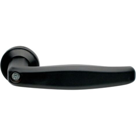 maniglia nera con vite in testa in zama quadro mm 8 maniglie per ante porte