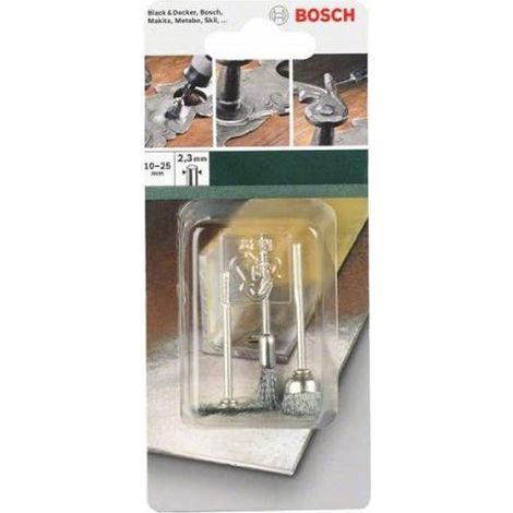 BOSCH - SET 3 PZ MINI SPAZZOLE