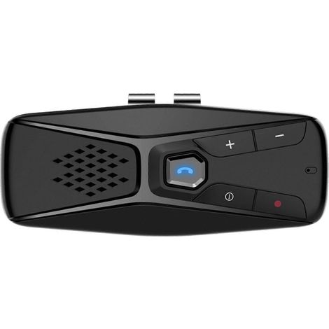 Freisprecheinrichtung für die Sonnenblende im Auto mit rückseitigem Clip, Bluetooth-Freisprecheinrichtung mit Mikrofon und Lautsprecher C