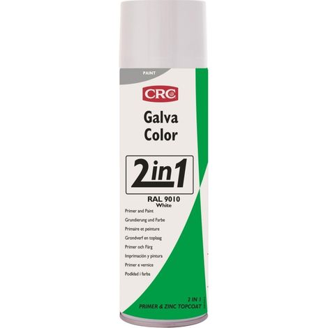 Pintura antioxi. 500 ml crc ral 9010 blanco galvacolor crc