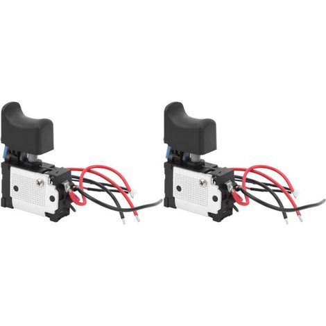 Interruttore di spegnimento a grilletto da 7,2 V a 24 V CC per trapano/lucidatrice a percussione elettrico, trapano elettrico a batteria e a batteria al litio (1/4)