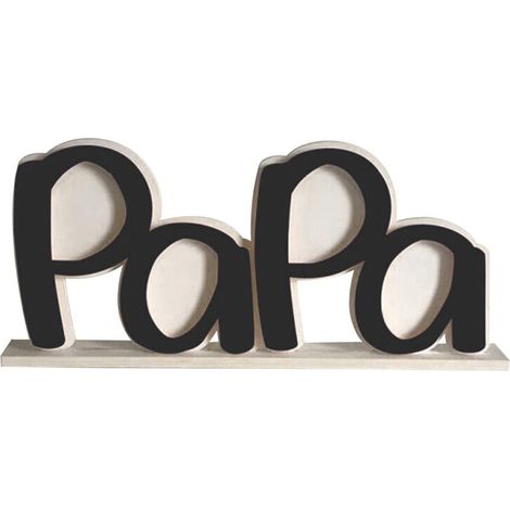 Cadre photo pour la fête des pères, cadeaux pour papa, cadeaux d'anniversaire pour papa, porte-photo pour papa, cadeau pour la fête des pères - noir (1/5)