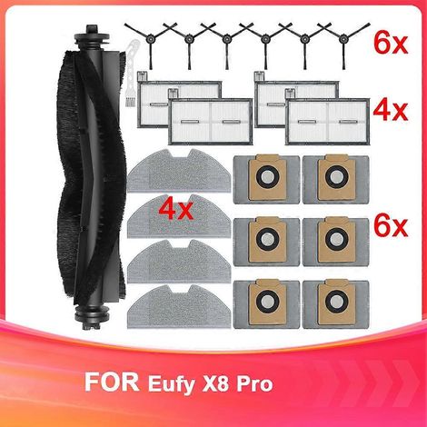 Ersatzteilset für den Saugroboter X8 Pro – kompatibles Zubehör, Ersatzteilset, einfache Wartung, ideal für die automatische Reinigung (1/5)