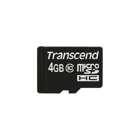 Transcend TS4GUSDC10 memoria flash 4 GB MicroSDHC NAND Classe 10 (1/2)