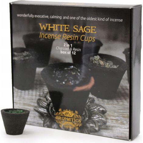 Resina aromática para 12 tazas - Salvia blanca (1/5)