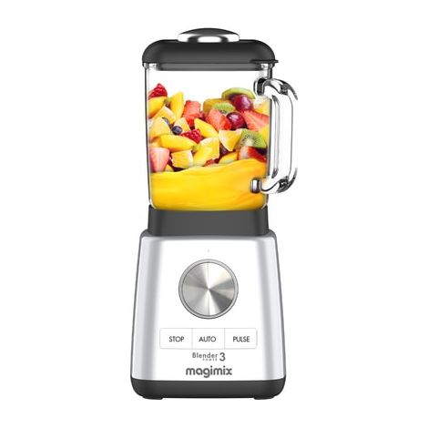 Magimix – Blender 1400W chrome mat – Capacité 1,2L – 4 programmes automatiques – Technologie Cold Mix – 11641 (1/5)