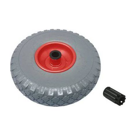 RUOTA PU ANTIFORO X BRAVETTA MOZZO CENTRATO WORKIT