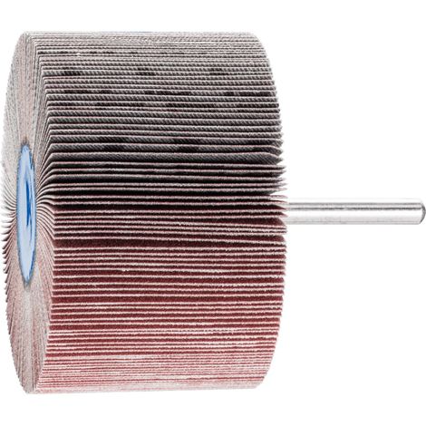 PFERD Korund Fächerschleifer F Ø 80x50mm Schaft-Ø 6 mm A240 für Feinschliff und Finish (1/5)