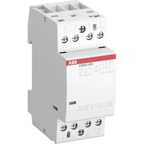 ABB INST.SCHÜTZ 400V AC/DC 25A 4S (ESB25-40N-07) (1/2)