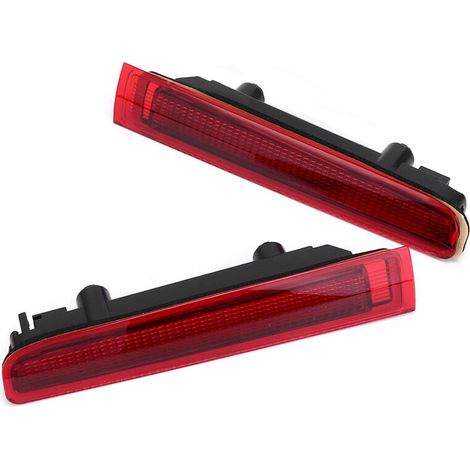 Luz de freno LED SJLERST, paquete de 2 luces de freno de posición alta con lente roja, conjuntos de luces de freno automotrices de alto nivel para T5 Transporter Caravelle Multivan MK V 2003-15 (1/3)