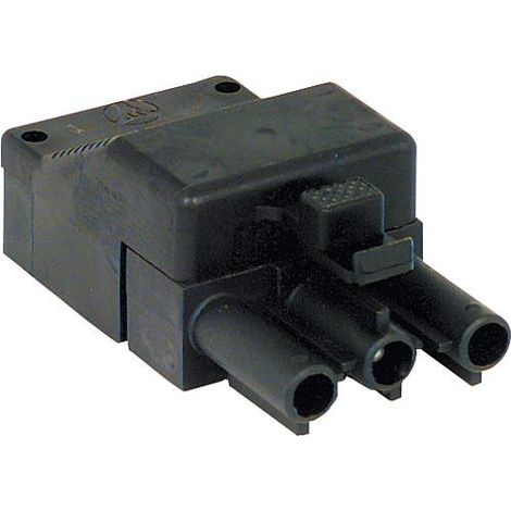 Prise 3 poles / noire 250 V/16 A systeme Wieland BG