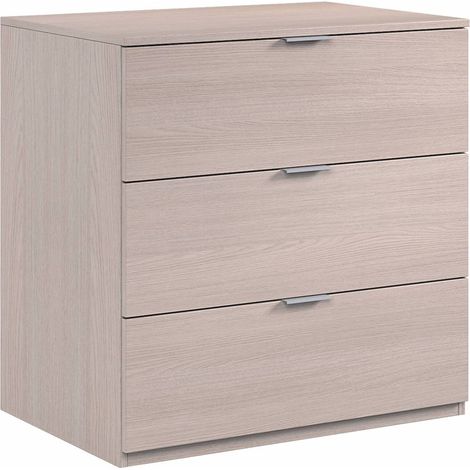 Cómoda dormitorio roble cm 77x38x80h