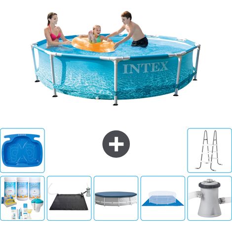 Intex Piscine Tubulaire Ronde - 305x76 cm - 8-pièces S20354 (1/5)