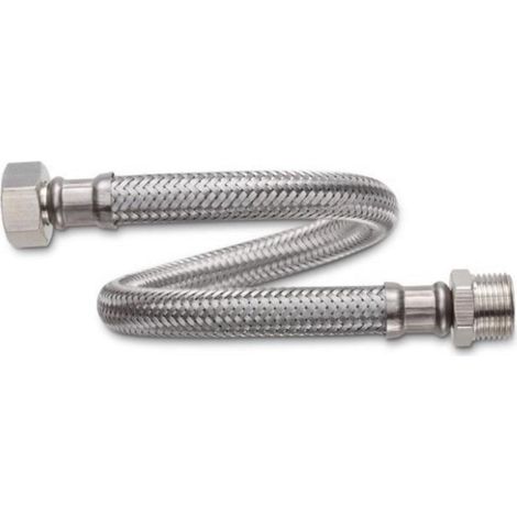 Tucai Tuyau flexible acier inoxydable 30 cm 1/2" raccord (1/2)