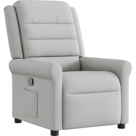 Maison Exclusive - Relaxsessel Wolkengrau Stoff