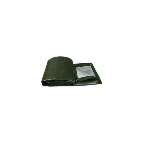 Bâche imperméable, bâche de Jardin avec œillets en Aluminium, bâche tissée bâche de Protection bâche de Bateau bâche (2m2.5m) (1/4)