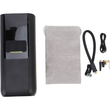 Ortviai Gonfleur de Pneus Sans Fil Intelligent 3-150 PSI avec Batterie Intégrée 8000 mAh pour Voiture, Moto, Vélo et Ballons (1/5)