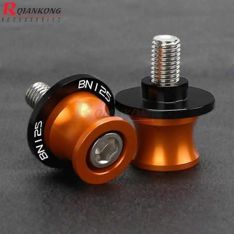 6-mm-Schwingenaufnahmen/Schieberschrauben für Benelli BN125 Leoncino 125/250/500/800 TRK251 TRK502 TRK502X TRK800 -2022--6mm orange