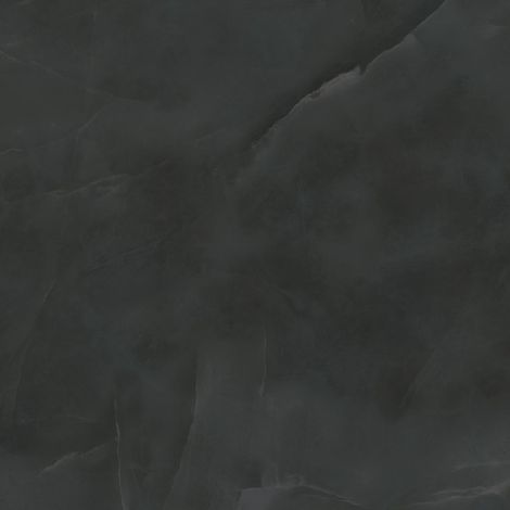 Carrelage effet Onyx Noir Obsidienne 60x60x0,9 cm Brillant Nerolio - Sol et mur intérieur (vendu par carton de 1,08 m²) - RO'MA CARRELAGE