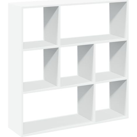 Maison Exclusive - Librería divisora madera ingeniería blanca 102