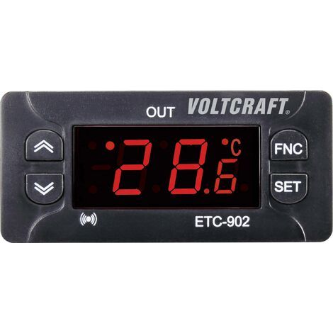VOLTCRAFT ETC-902 Temperaturregler NTC, PTC -30 bis 99 °C Relais 10 A (L x B x H) 58 x 77 x 34.5 mm (1/5)