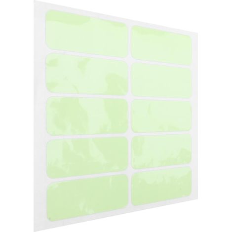 phosphorescent pour interrupteur 1 feuille adhésive pour