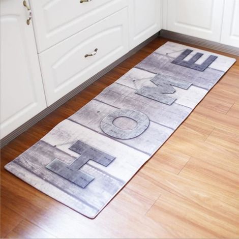 Tapis De Sol - Antidérapant - 60x180 cm - Pour Cuisine Et Salle De Bain - 1 Pièce (1/5)