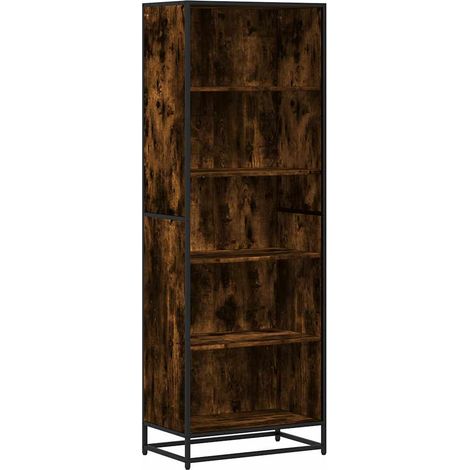 Maison Exclusive - Libreria Rovere Fumo 60x35x170,5 cm in Truciolato