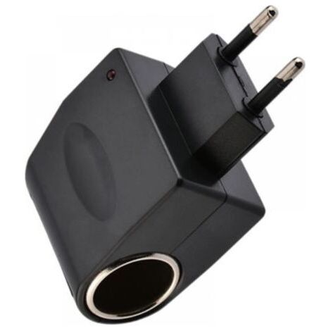 Adaptateur Prise Cigare AC/DC [Modèle 220V à 12V] + Prise Voiture/domestique (1/4)