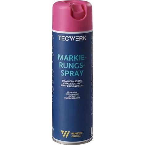 TECWERK Markierungsspray leuchtpink 500ml Spraydose TECWERK (1/2)