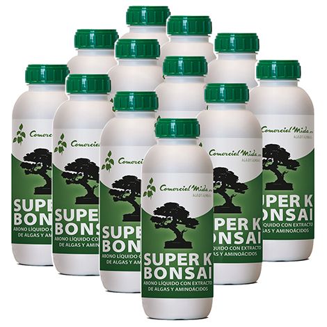 Pack Sauvegarde d'engrais liquide pour bonus commerciaux Mida Super K box 12 bouteilles de 1 L