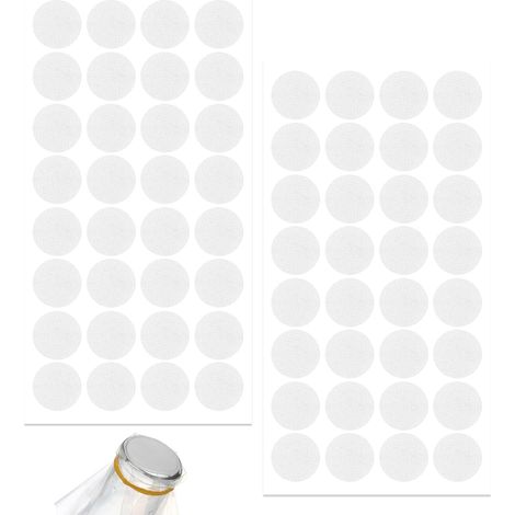 Lot de 64 Disques Filtrants Synthétiques 20mm de diamètre Disque de Filtre en Titane Filtre Champignon Membrane en PTFE Hydrophobe Autocollants Adhésif puissant pour la Culture de Champignons (1/5)