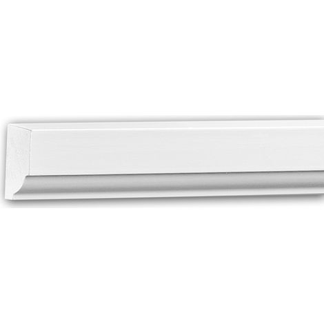 Panel Moulding 151305F Profhome Dado Rail Flexible Moulding Decorative Moulding Neo-Classicism style white 2 m