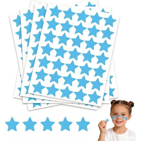 100 estrellas (35 hoja), Recompensas / / / Agendas / Patrones / sellado, recompensa escuelas profesores, Dimensiones: 22,4 x 16,8 x 0,01 cm (1/5)
