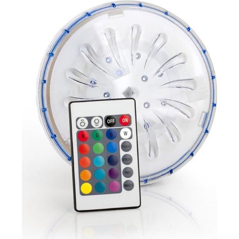 Faretto Led multicolor per piscine fuori terra  4 pezzi