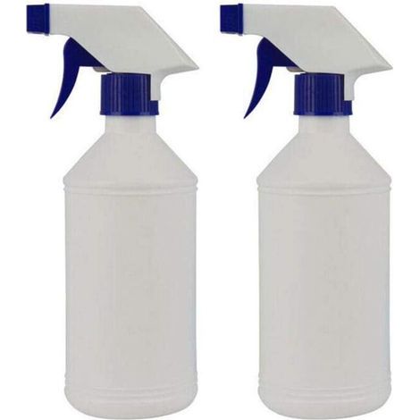 leere Sprühdosen für 500-ml-Flaschen, Kunststoff-Sprühdosen, auslaufsichere Sprühgeräte für chemische Reinigungslösungen, 500 ml, Weiß-Fei Y (1/5)