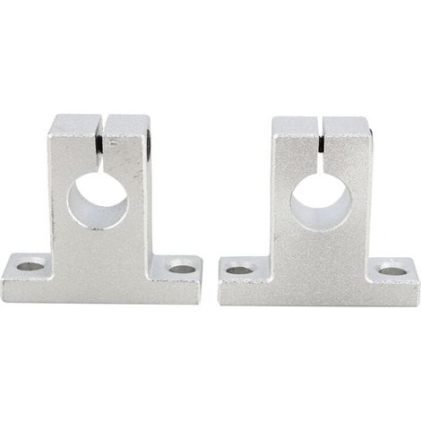 Satz mit 2 SK12 Linearwellenlagern 12 mm CNC Linearführungseinheiten mit Kugelgelenken Wellenführungsschienen für 3D-Drucker und Mehrachsenmaschinen