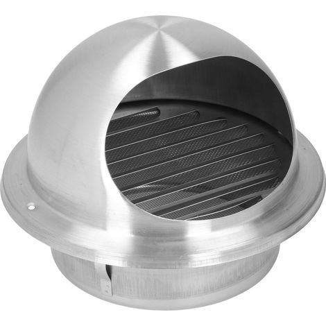 Hotte aspirante extérieure en acier inoxydable 160, sortie d'air ronde réutilisable pour la cuisine (1/5)