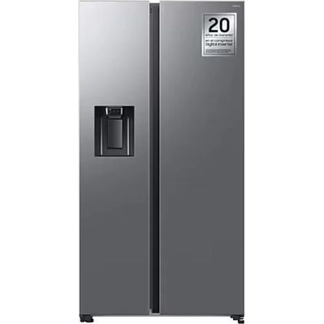 Side by Side Samsung RS70F65KETE SpaceMax Twin Cooling Plus 634L Inox