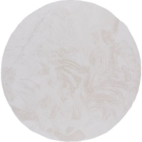 Nina tapis Ø200cm blanc. (1/5)