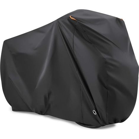 VURAHOME - Housse vélo pour 2 Vélos, Housse de vélo étanche en nylon 190T avec protection contre la poussière, les UV, la pluie Protection pourVTT (1/5)