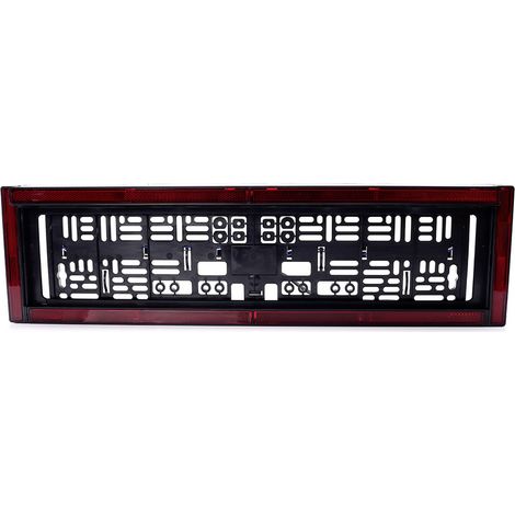 WAS W253 2118 Kennzeichenhalter, Reflektor, Kennzeichenleuchte (B x H x T) 584 x 163 x 32 mm