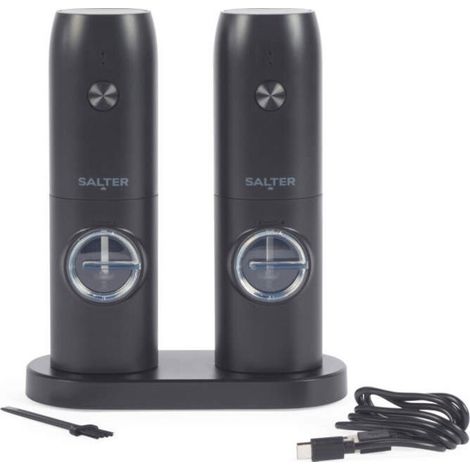 Juego de molinillo recargable Salter BW14373, negro (1/3)