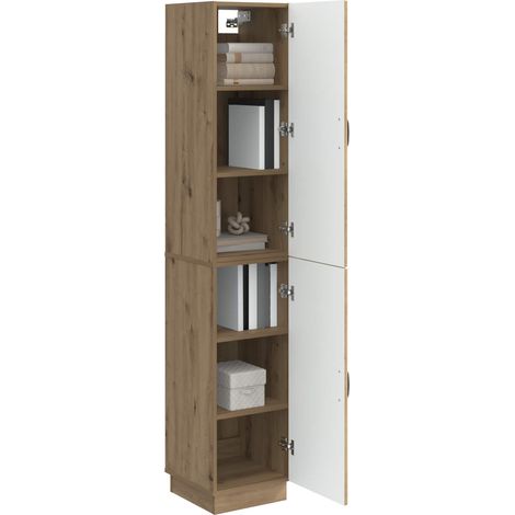 vidaXL Cabinet Set 2 pcs Artisan Oak Engineered Wood
